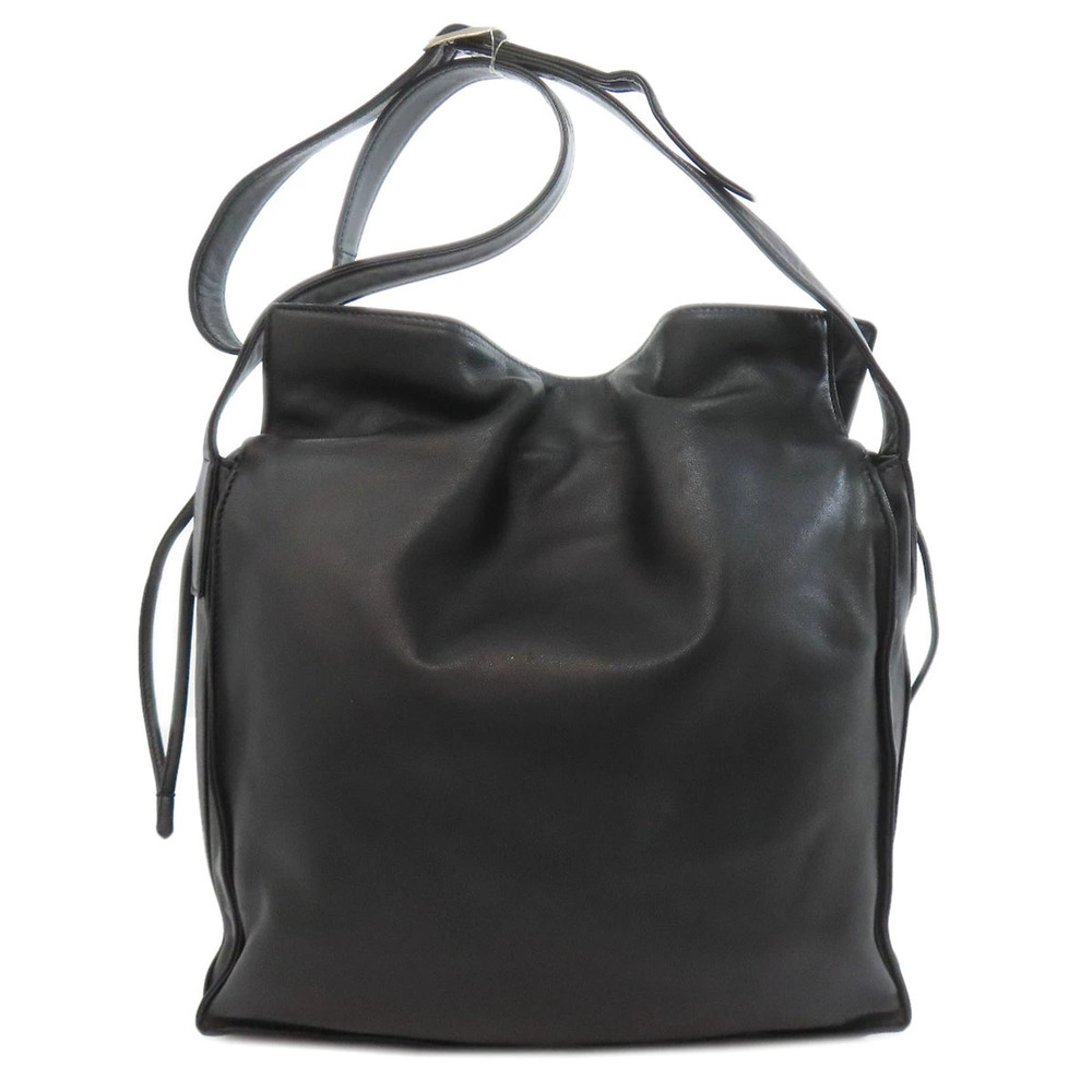 Loewe Bag Anagram Leather 2way Shoulder Lambskin Black